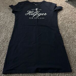 Tommy Hilfiger Black T-Shirt Dress